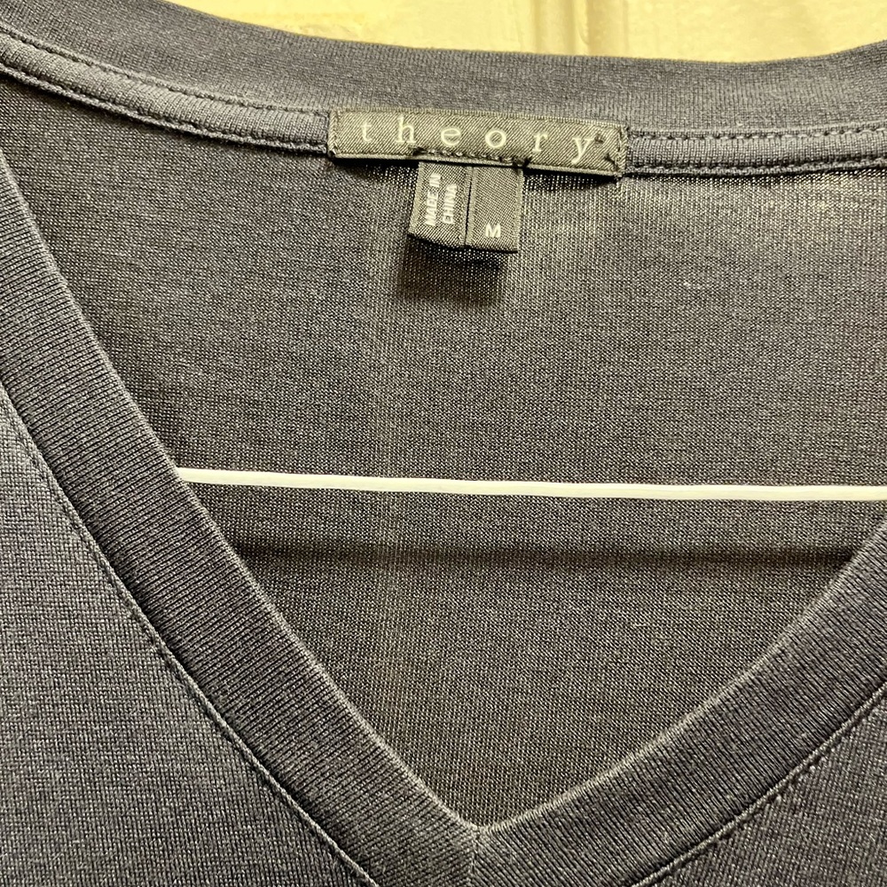 Theory Tee Shirt, NWOT, Dark Navy Blue, New, never worn